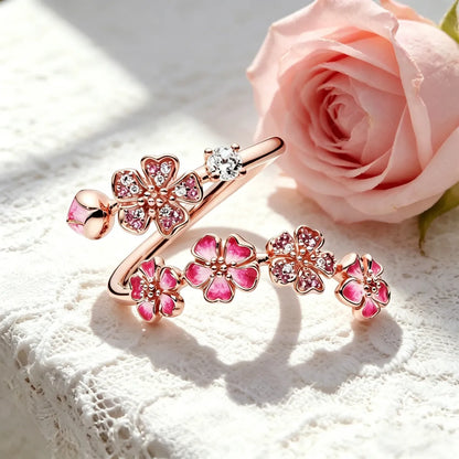 Peach Blossom Ring in its gift box