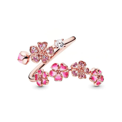 Peach Blossom Ring, full view